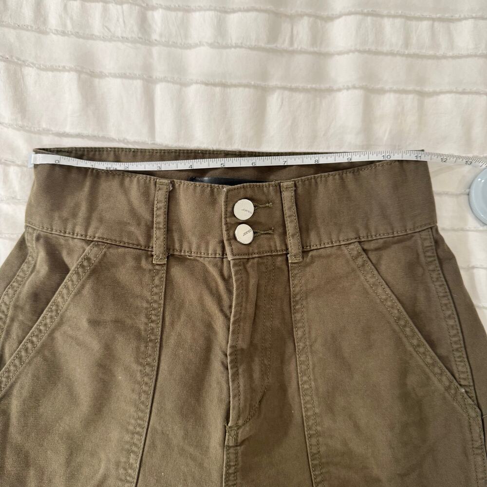 Joe’s Jeans Blake High Rise Crop Pants Olive Green Women’s 25 Utility Gorpcore - Picture 8 of 16
